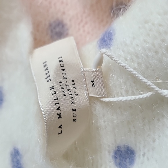 Nwt! Sezane Alban jumper polka dot - Picture 7 of 10